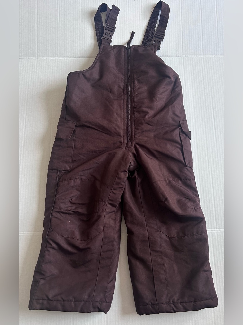 Rothschild Brown Insulated Kids Snow Bib Overalls